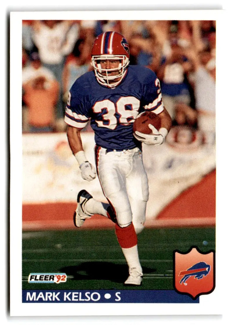 1992 Fleer #23 Mark Kelso - Football Card Single