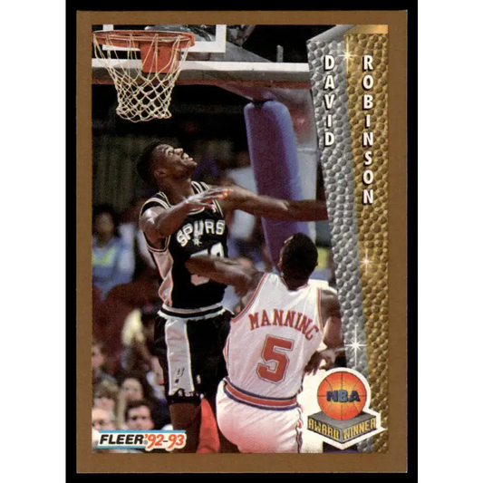 1992 Fleer #248 David Robinson NM/MT San Antonio Spurs Basketball Card - Basketball Card Single