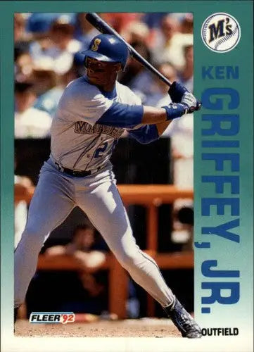 1992 Fleer #279 Ken Griffey Jr. NM-MT Mariners ID:14003 - Baseball Card Single