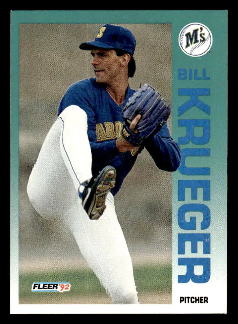 1992 Fleer #285 Bill Krueger - Baseball Card Single