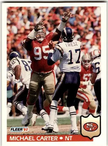 1992 Fleer #374 Michael Carter NM ID:45055 - Other