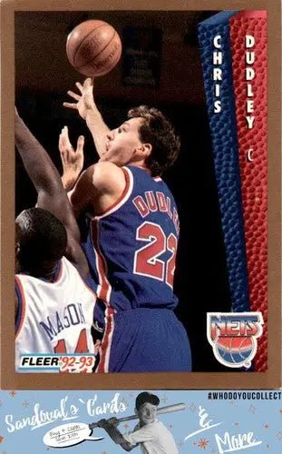 1992 Fleer #387 Chris Dudley ID:45755 - Basketball Card Single