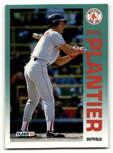 1992 Fleer #44 Phil Plantier Boston Red Sox Baseball Cards EX/NM ID:64414 - Baseball Card Single