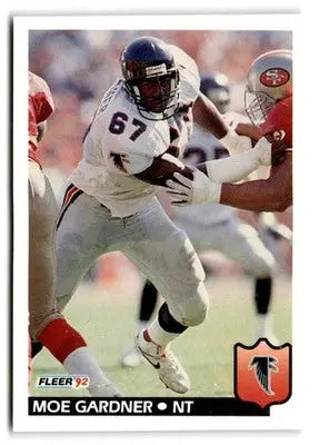 1992 Fleer #6 Moe Gardner - Football Card Single