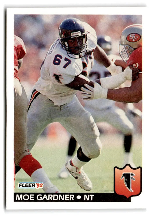 1992 Fleer #6 Moe Gardner - Football Card Single