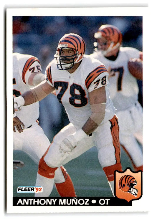 1992 Fleer #61 Anthony Muñoz - Football Card Single