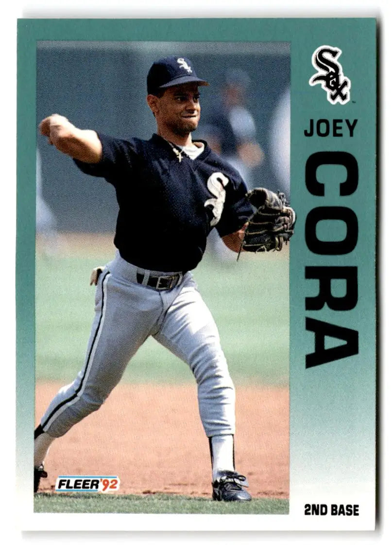 1992 Fleer #76 Joey Cora - Baseball Card Single