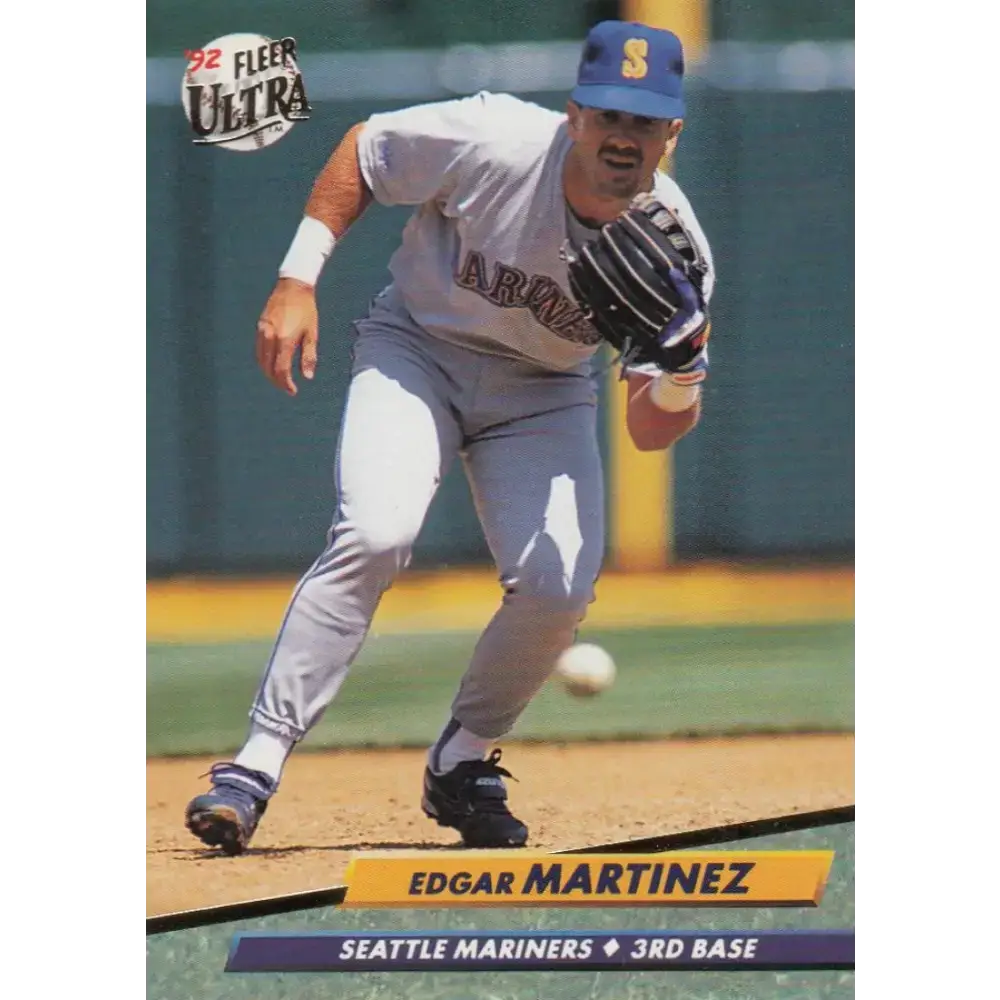 1992 Fleer Ultra #126 Edgar Martinez NM-MT Seattle Mariners Baseball Card - Baseball Card Single