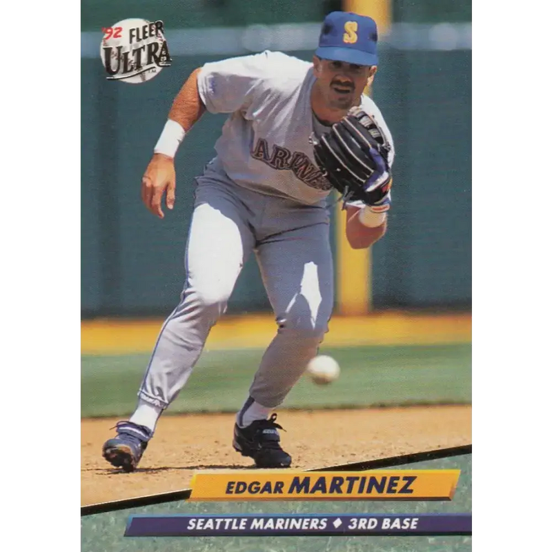 1992 Fleer Ultra #126 Edgar Martinez NM-MT Seattle Mariners Baseball Card - Baseball Card Single