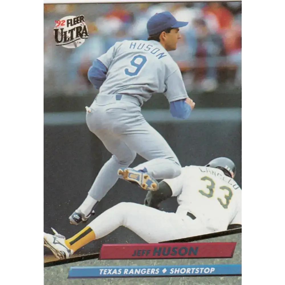 1992 Fleer Ultra #133 Jeff Huson NM-MT Texas Rangers Baseball Card - Baseball Card Single