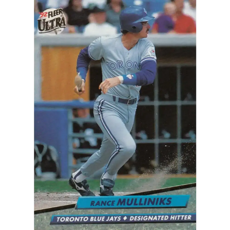 1992 Fleer Ultra #149 Rance Mulliniks NM-MT Toronto Blue Jays Baseball Card - Baseball Card Single