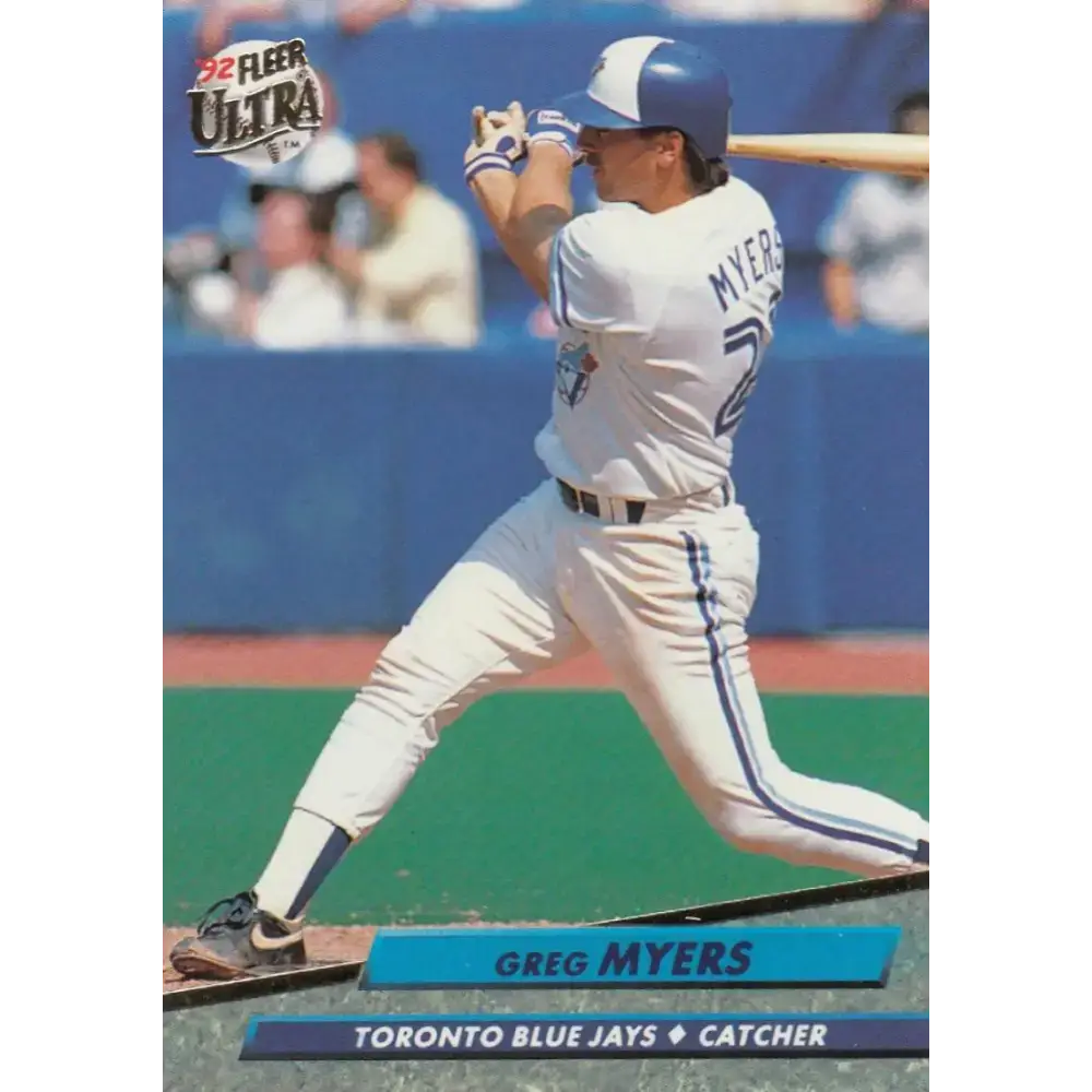 1992 Fleer Ultra #150 Greg Myers NM-MT Toronto Blue Jays Baseball Card - Baseball Card Single