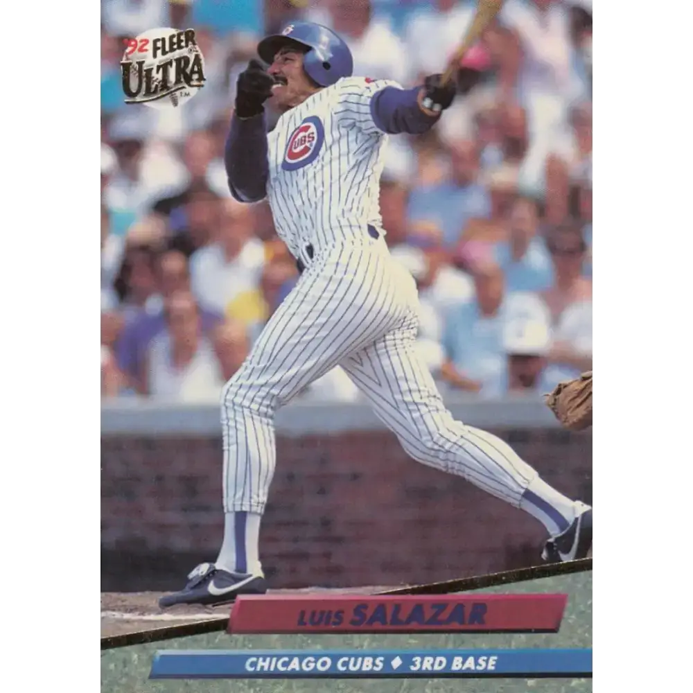 1992 Fleer Ultra #179 Luis Salazar NM-MT Chicago Cubs Baseball Card - Baseball Card Single