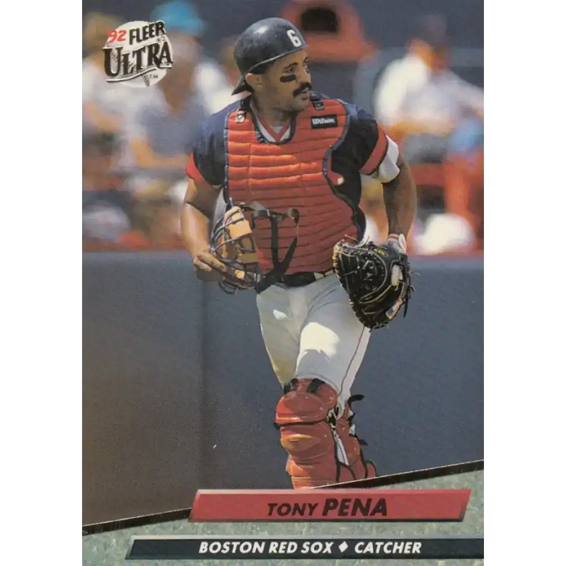 1992 Fleer Ultra #18 Tony Pena NM-MT Boston Red Sox Baseball Card - Baseball Card Single