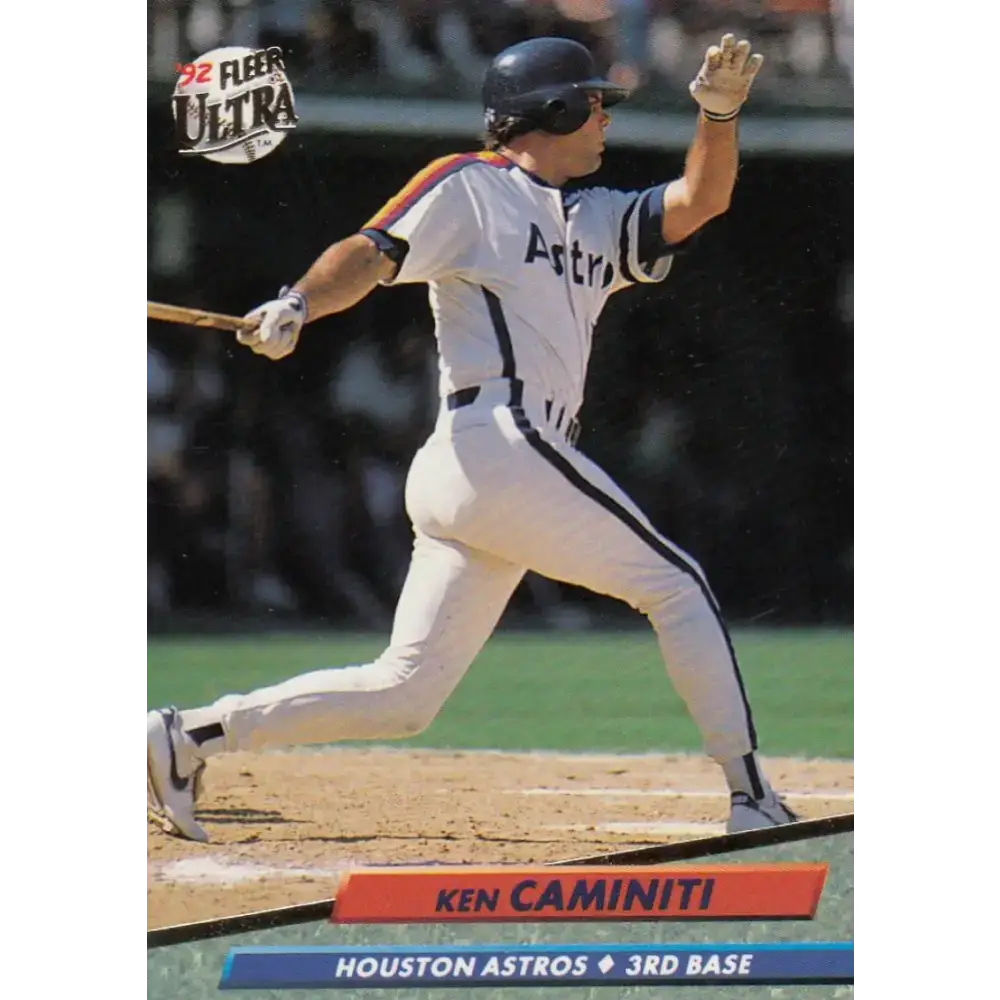 1992 Fleer Ultra #200 Ken Caminiti NM-MT Houston Astros Baseball Card - Baseball Card Single