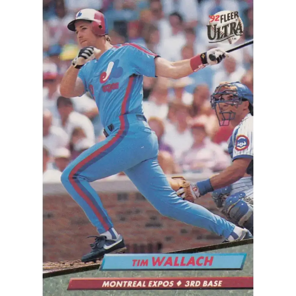 1992 Fleer Ultra #226 Tim Wallach NM-MT Montreal Expos Baseball Card - Baseball Card Single