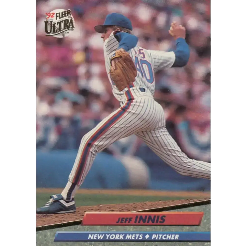 1992 Fleer Ultra #234 Jeff Innis NM-MT New York Mets Baseball Card - Baseball Card Single