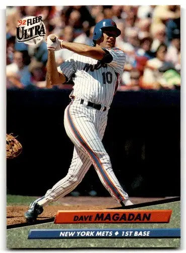 Fleer Ultra Dave Magadan baseball card with original gloss from 1992 Fleer Ultra #236