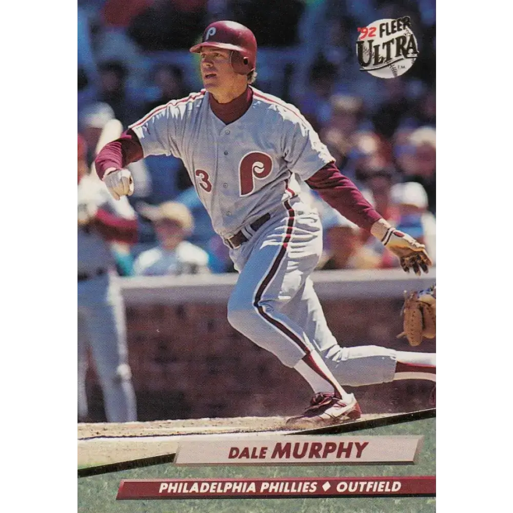 1992 Fleer Ultra #249 Dale Murphy NM-MT Philadelphia Phillies Baseball Card - Baseball Card Single