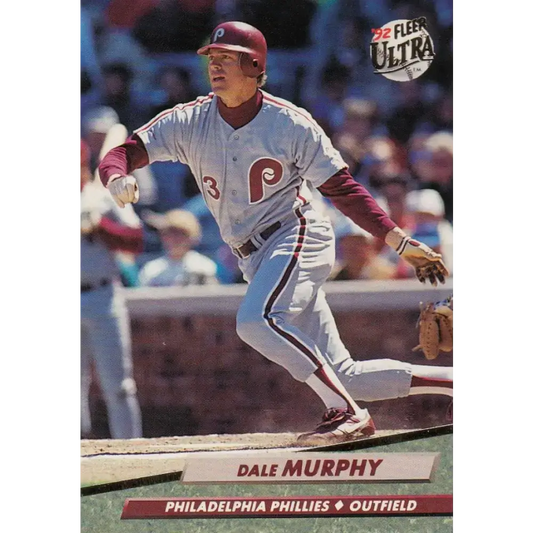 1992 Fleer Ultra #249 Dale Murphy NM-MT Philadelphia Phillies Baseball Card - Baseball Card Single