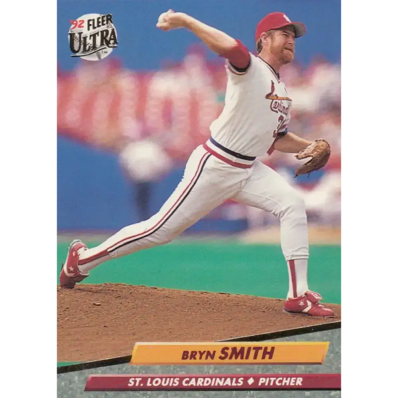1992 Fleer Ultra #269 Bryn Smith NM-MT St. Louis Cardinals Baseball Card - Baseball Card Single