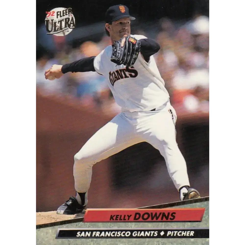 1992 Fleer Ultra #290 Kelly Downs NM-MT San Francisco Giants Baseball Card - Baseball Card Single