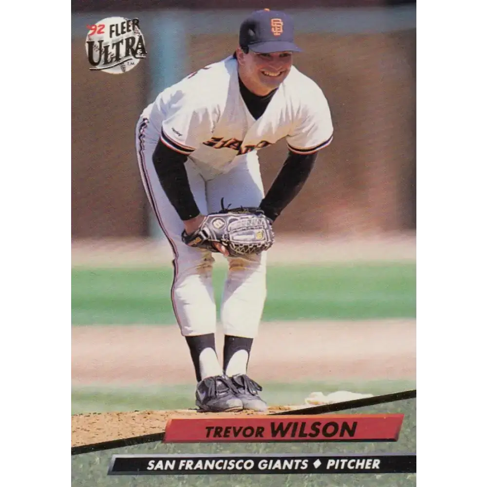 1992 Fleer Ultra #297 Trevor Wilson NM-MT San Francisco Giants Baseball Card - Baseball Card Single