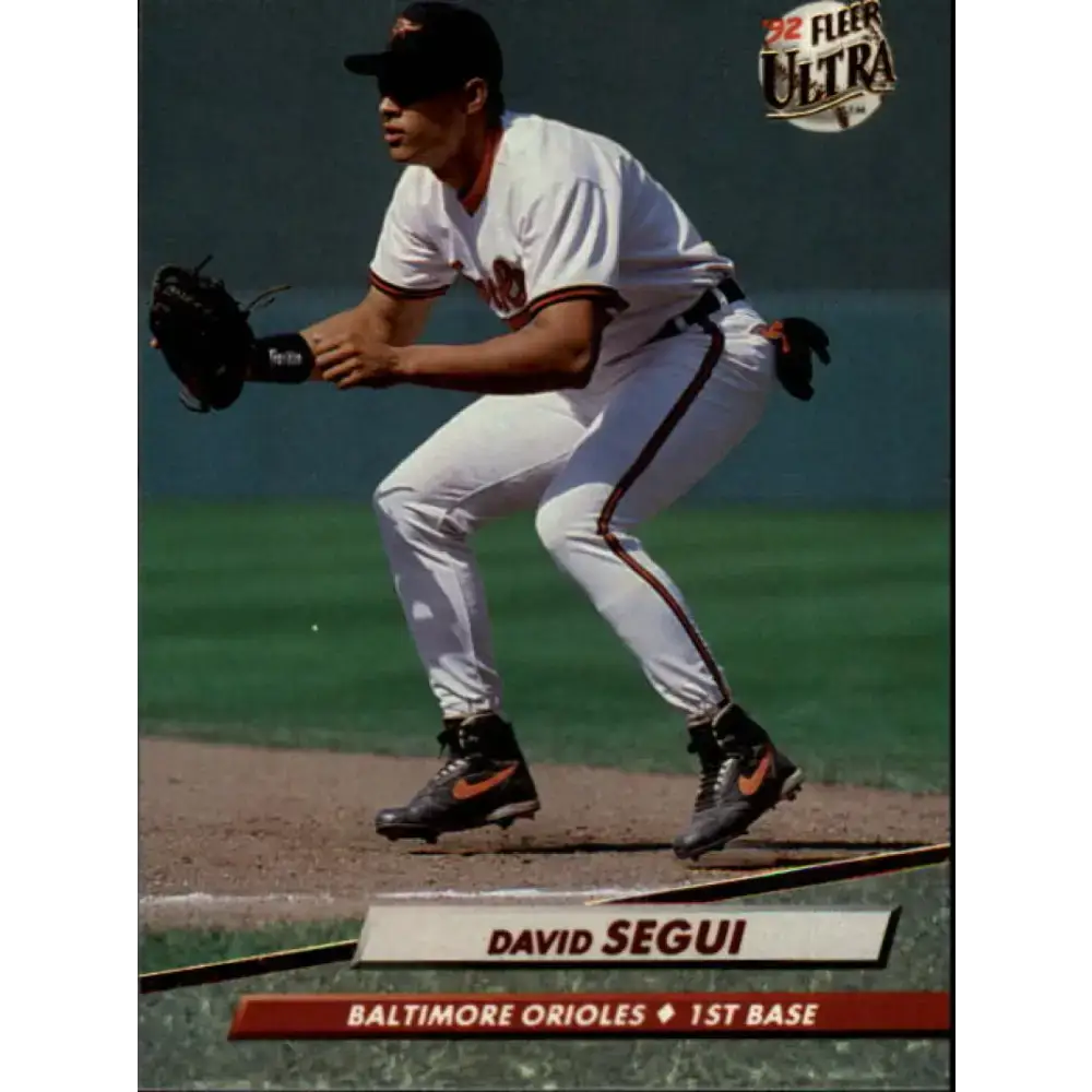 1992 Fleer Ultra #308 David Segui NM-MT Baltimore Orioles Baseball Card - Baseball Card Single