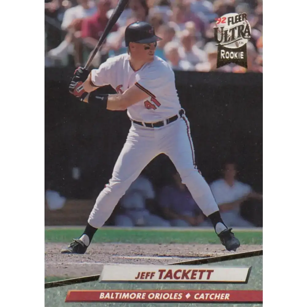 1992 Fleer Ultra #310 Jeff Tackett NM-MT Baltimore Orioles Baseball Card - Baseball Card Single