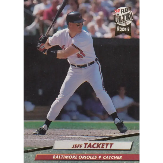 1992 Fleer Ultra #310 Jeff Tackett NM-MT Baltimore Orioles Baseball Card - Baseball Card Single