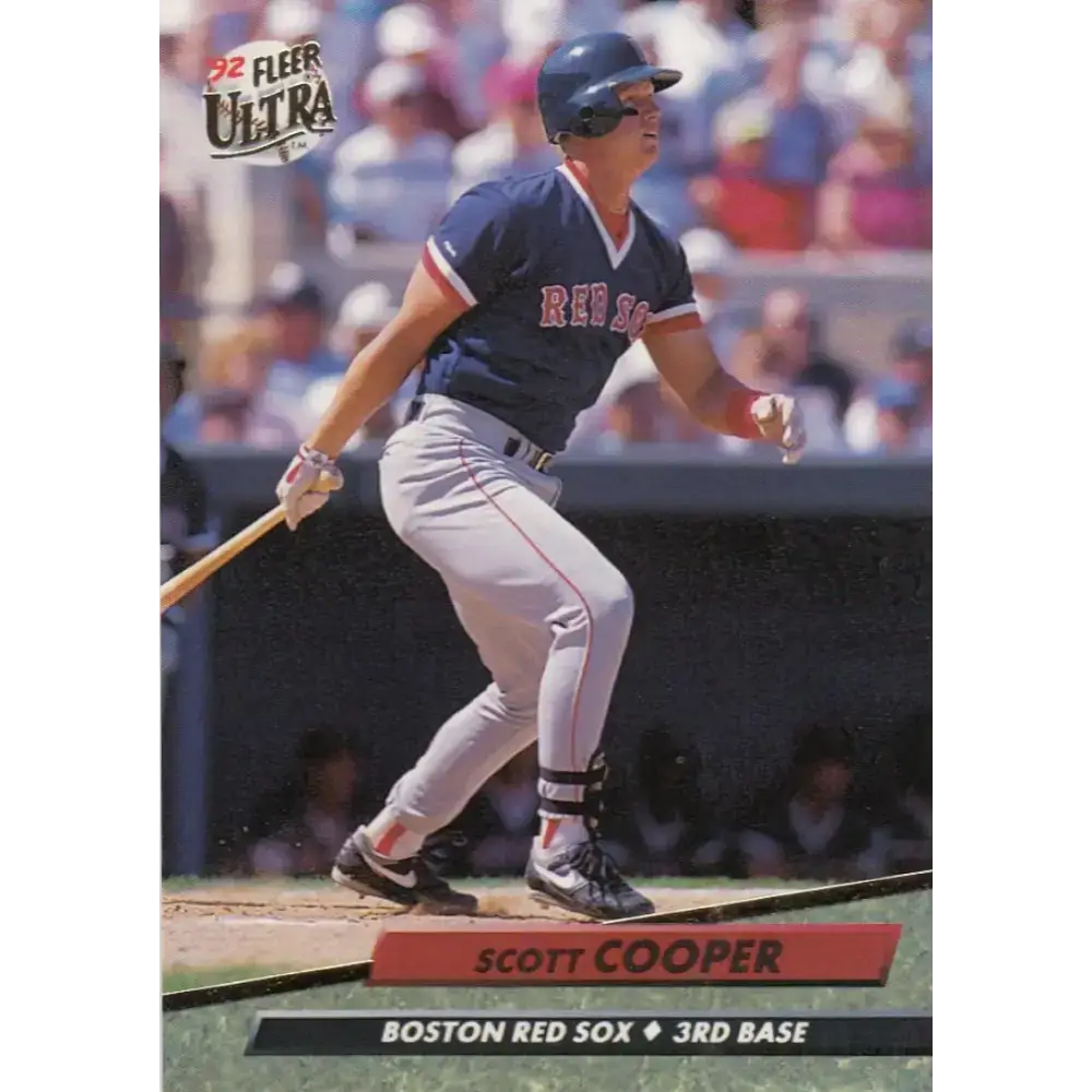 1992 Fleer Ultra #312 Scott Cooper NM-MT Boston Red Sox Baseball Card - Baseball Card Single