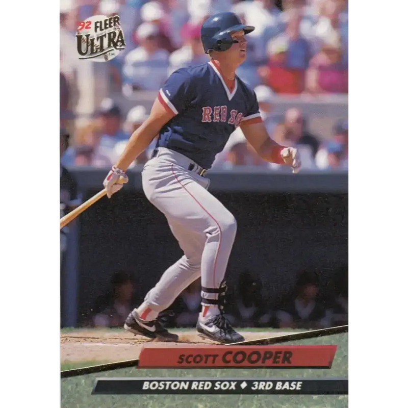 1992 Fleer Ultra #312 Scott Cooper NM-MT Boston Red Sox Baseball Card - Baseball Card Single