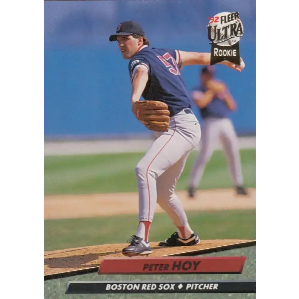 1992 Fleer Ultra #315 Peter Hoy NM-MT RC Rookie Boston Red Sox Baseball Card - Baseball Card Single