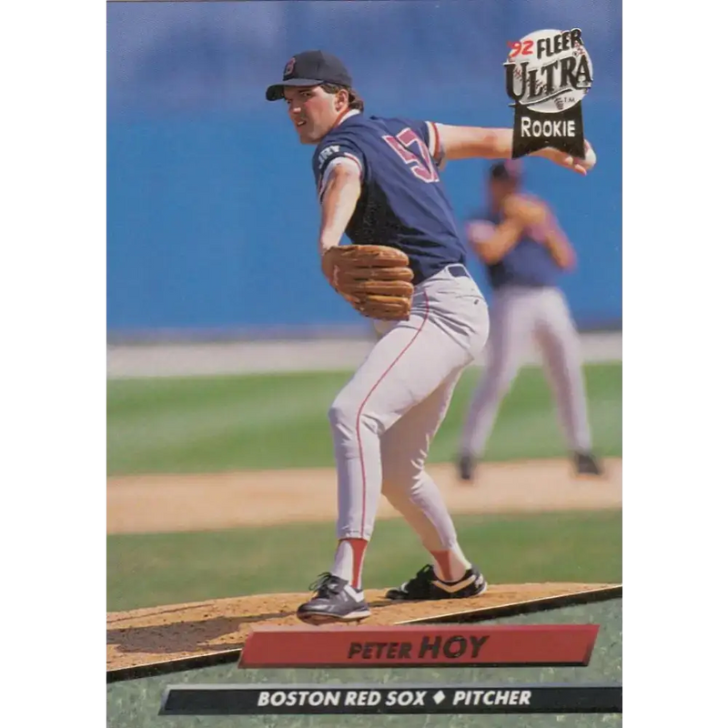 1992 Fleer Ultra #315 Peter Hoy NM-MT RC Rookie Boston Red Sox Baseball Card - Baseball Card Single