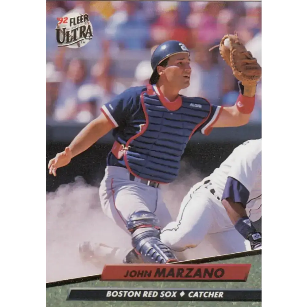 1992 Fleer Ultra #316 John Marzano NM-MT Boston Red Sox Baseball Card - Baseball Card Single