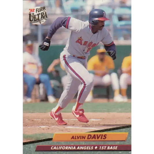 1992 Fleer Ultra #324 Alvin Davis NM-MT California Angels Baseball Card - Baseball Card Single