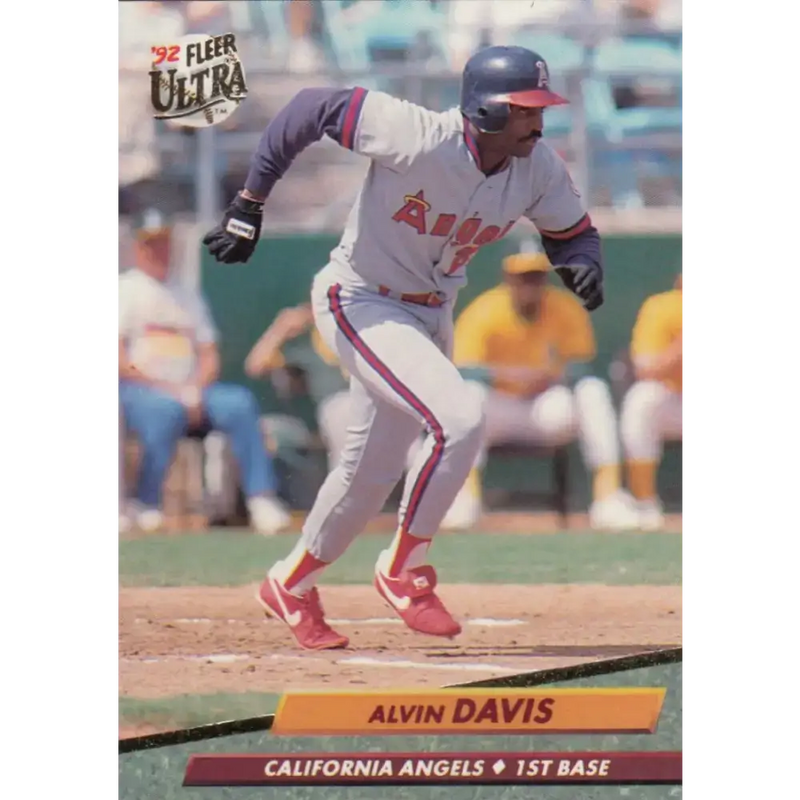 1992 Fleer Ultra #324 Alvin Davis NM-MT California Angels Baseball Card - Baseball Card Single