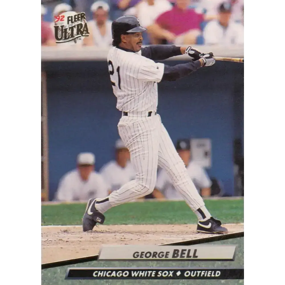1992 Fleer Ultra #332 George Bell NM-MT Chicago White Sox Baseball Card - Baseball Card Single