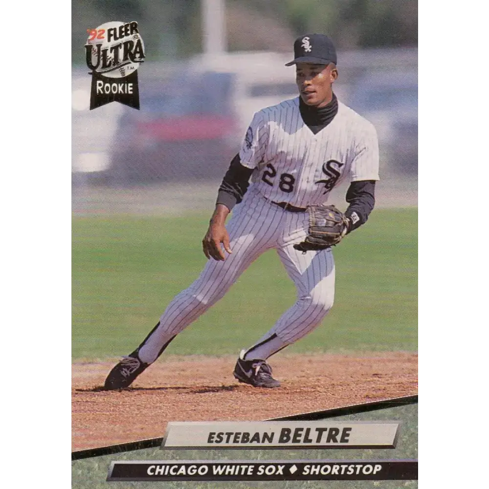 1992 Fleer Ultra #333 Esteban Beltre NM-MT RC Rookie Chicago White Sox Baseball Card - Baseball Card Single