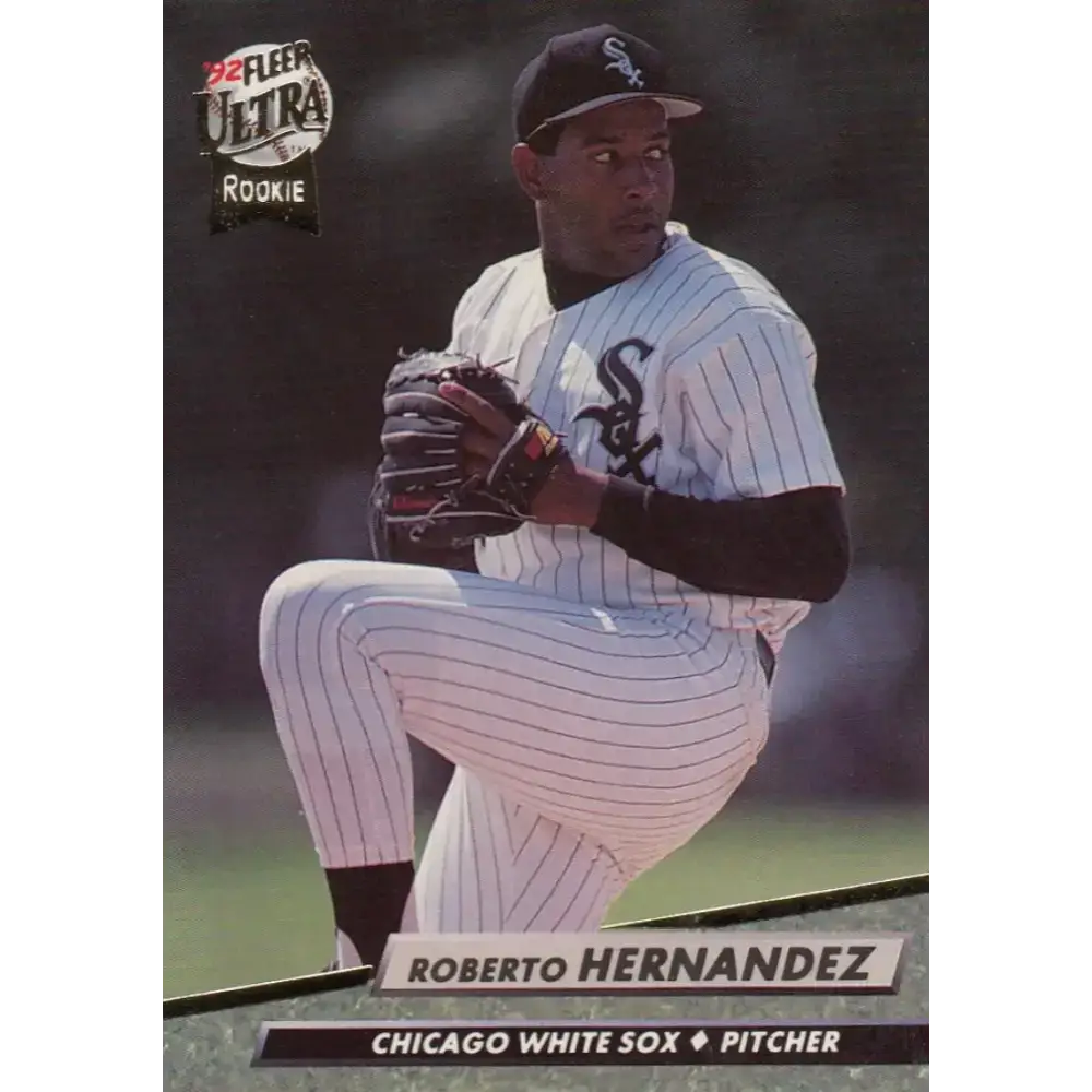 1992 Fleer Ultra #336 Roberto Hernandez NM-MT Chicago White Sox Baseball Card - Baseball Card Single