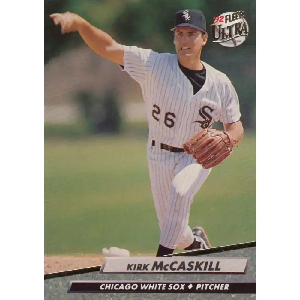 1992 Fleer Ultra #338 Kirk McCaskill NM-MT Chicago White Sox Baseball Card - Baseball Card Single