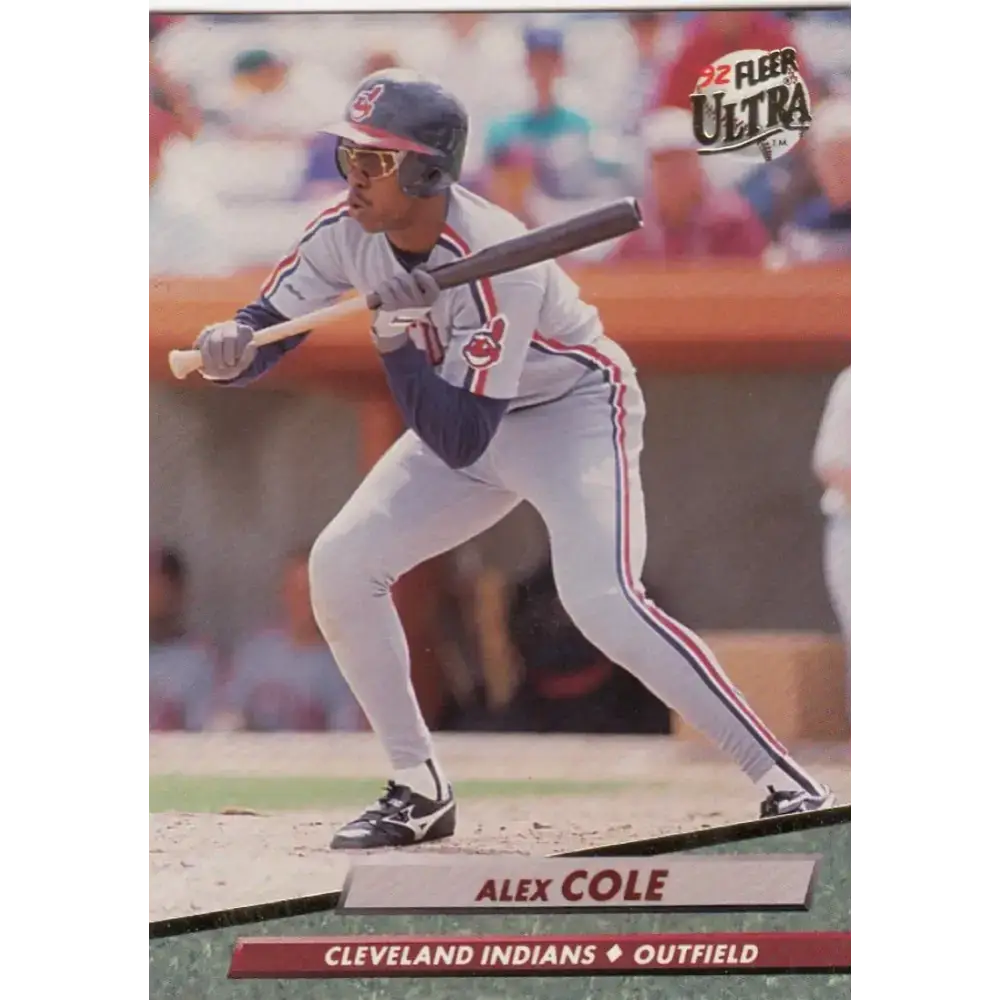 1992 Fleer Ultra #345 Alex Cole NM-MT Cleveland Indians Baseball Card - Baseball Card Single