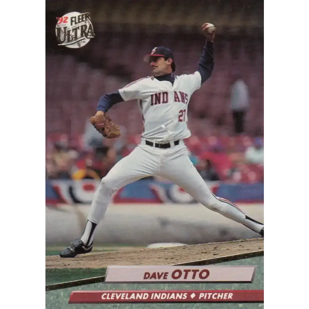 1992 Fleer Ultra #354 Dave Otto NM-MT Cleveland Indians Baseball Card - Baseball Card Single