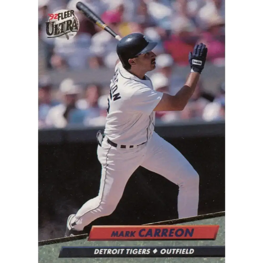 1992 Fleer Ultra #359 Mark Carreon NM-MT Detroit Tigers Baseball Card - Baseball Card Single