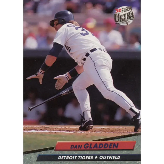1992 Fleer Ultra #361 Dan Gladden NM-MT Detroit Tigers Baseball Card - Baseball Card Single