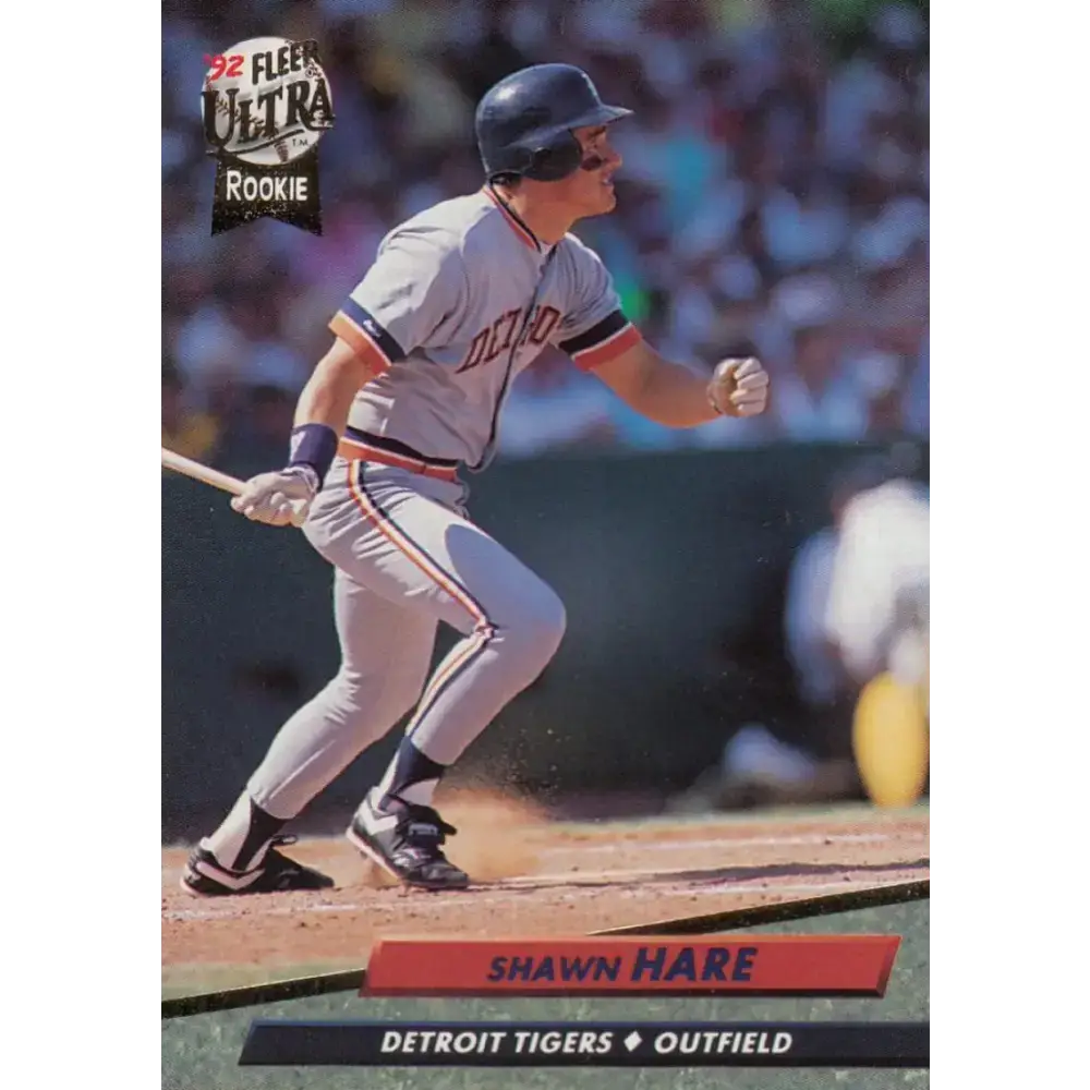 1992 Fleer Ultra #363 Shawn Hare NM-MT RC Rookie Detroit Tigers Baseball Card - Baseball Card Single