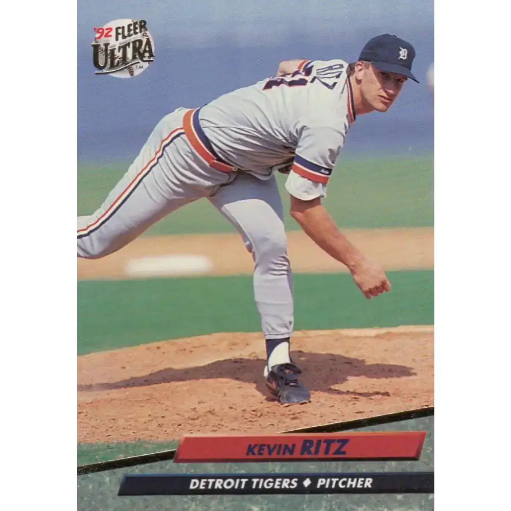 1992 Fleer Ultra #368 Kevin Ritz NM-MT Detroit Tigers Baseball Card - Baseball Card Single