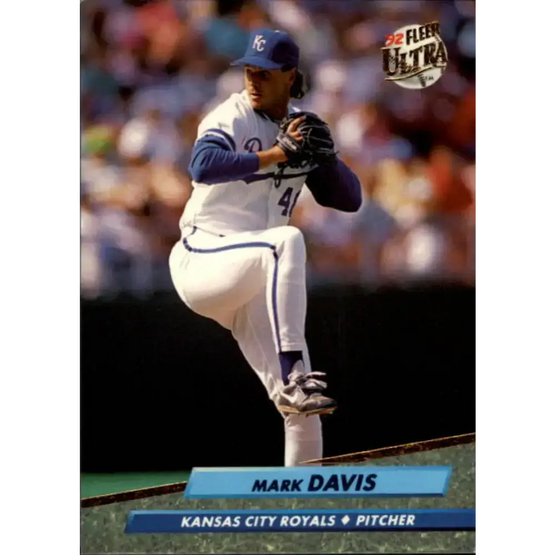 1992 Fleer Ultra #369 Mark Davis NM-MT Kansas City Royals Baseball Card - Baseball Card Single