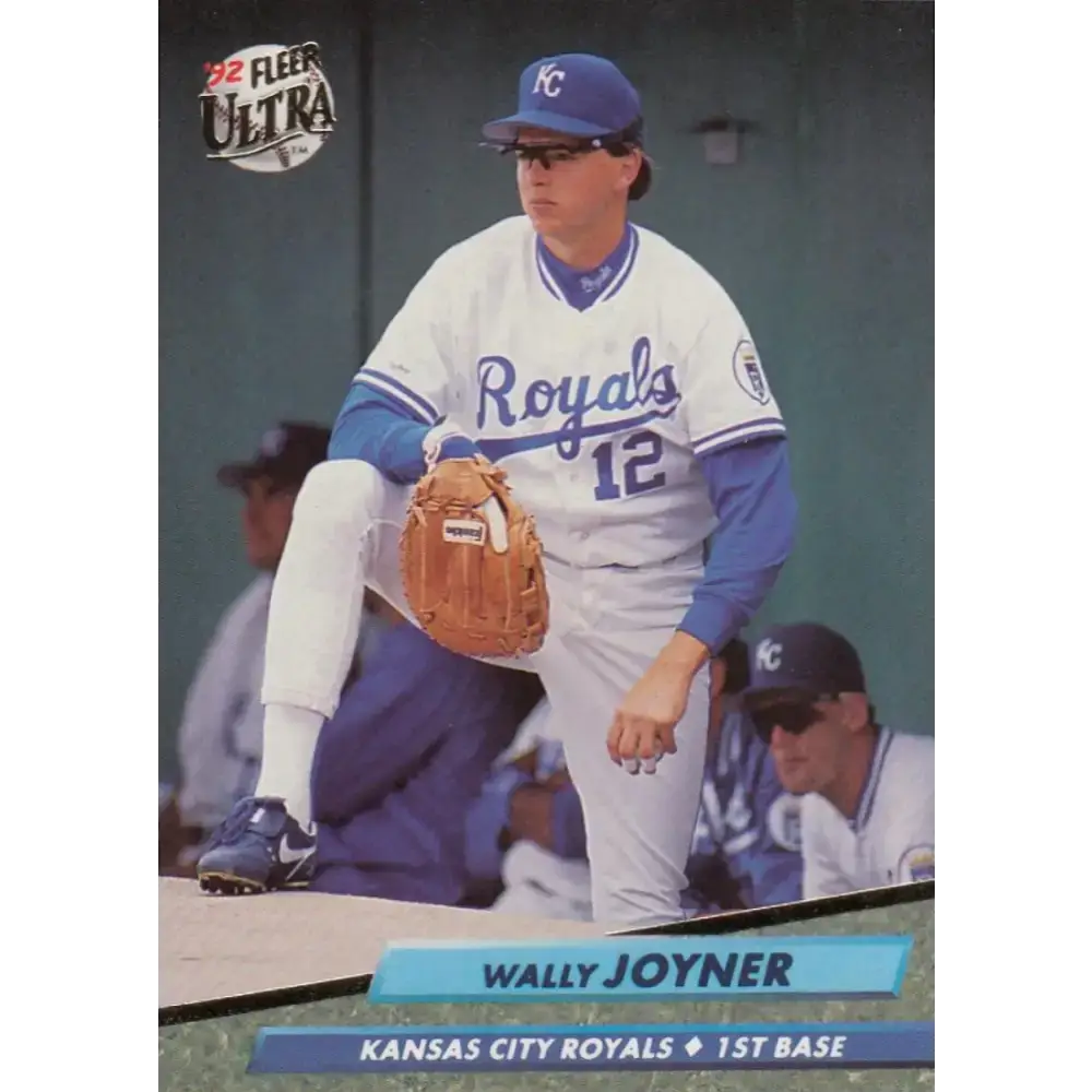 1992 Fleer Ultra #373 Wally Joyner NM-MT Kansas City Royals Baseball Card - Baseball Card Single
