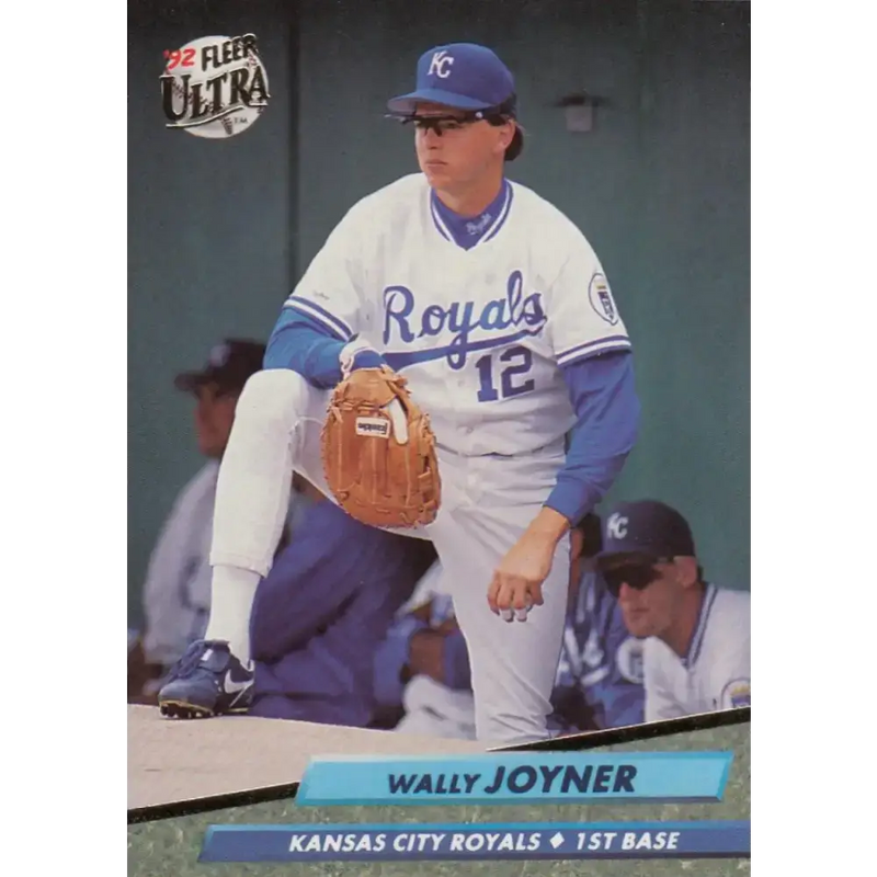 1992 Fleer Ultra #373 Wally Joyner NM-MT Kansas City Royals Baseball Card - Baseball Card Single